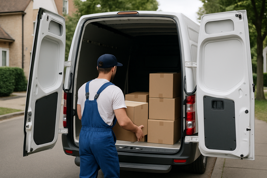 Möbeltransport in Ingolstadt – professionelles Team beim Beladen